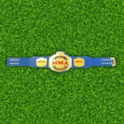 MMA Championship Replica Title Belt