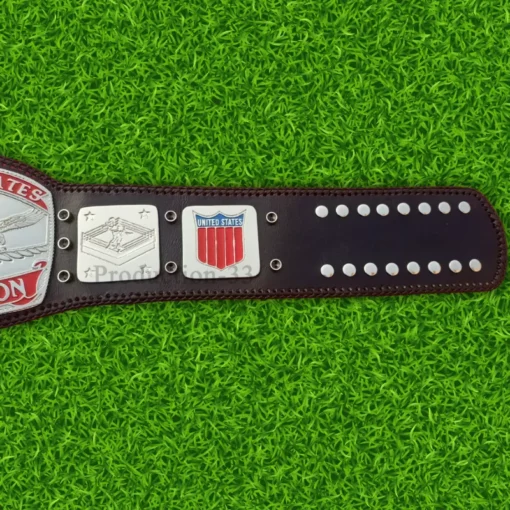 NWA United States Tag Team Wrestling Zinc Championship Belt