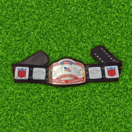 NWA United States Tag Team Wrestling Zinc Championship Belt